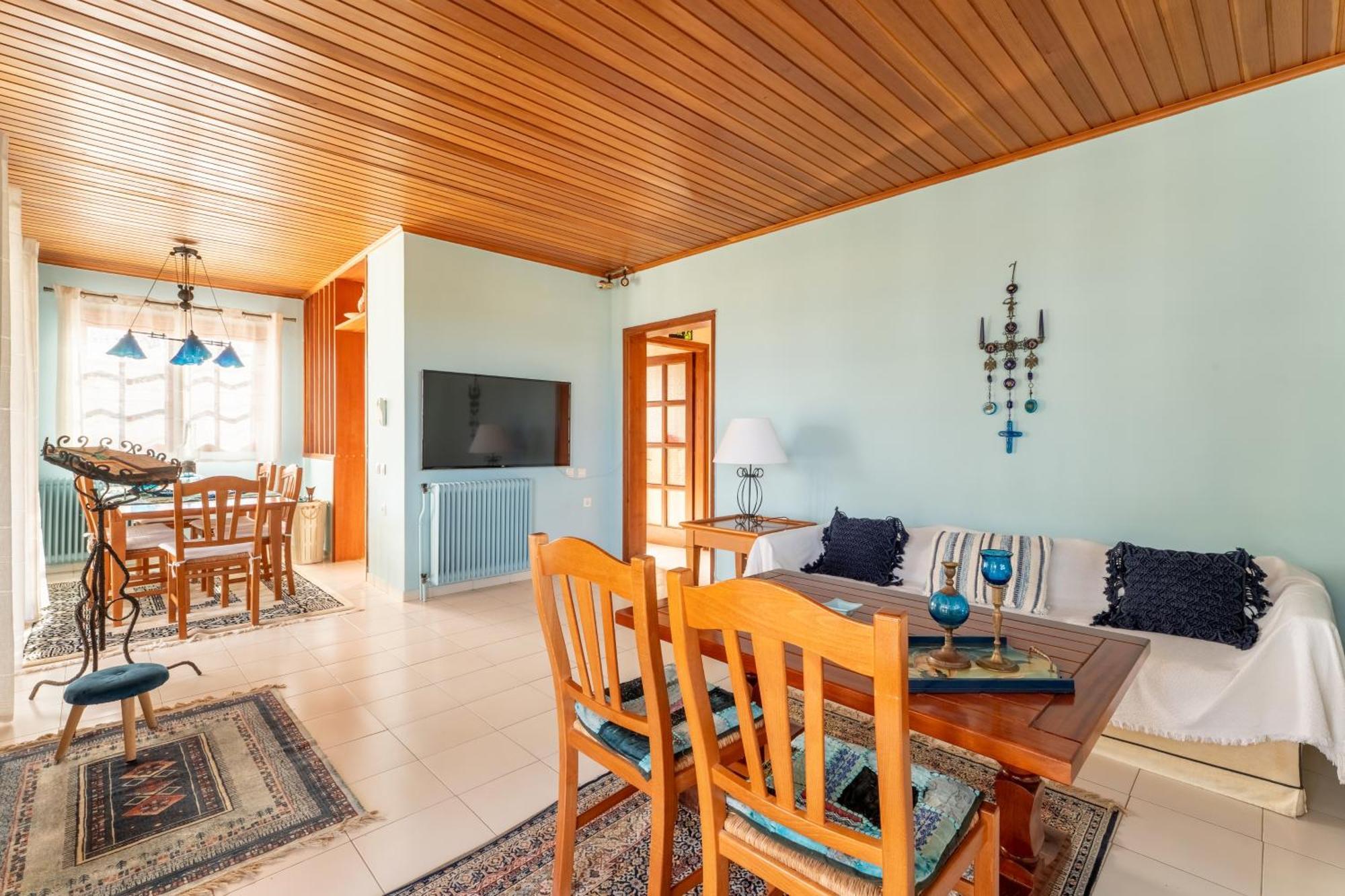 The House Of Gratitude - Poolside Retreat Villa Loutra Oraias Elenis Bagian luar foto